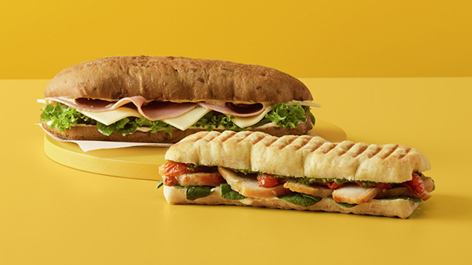 sandwich og panini
